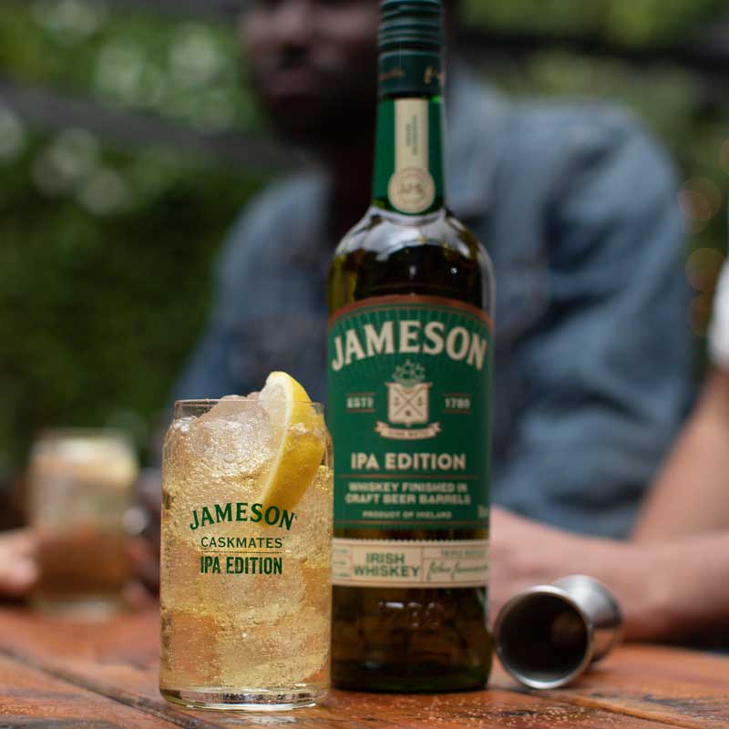 Soda Water with Jameson Whiskey