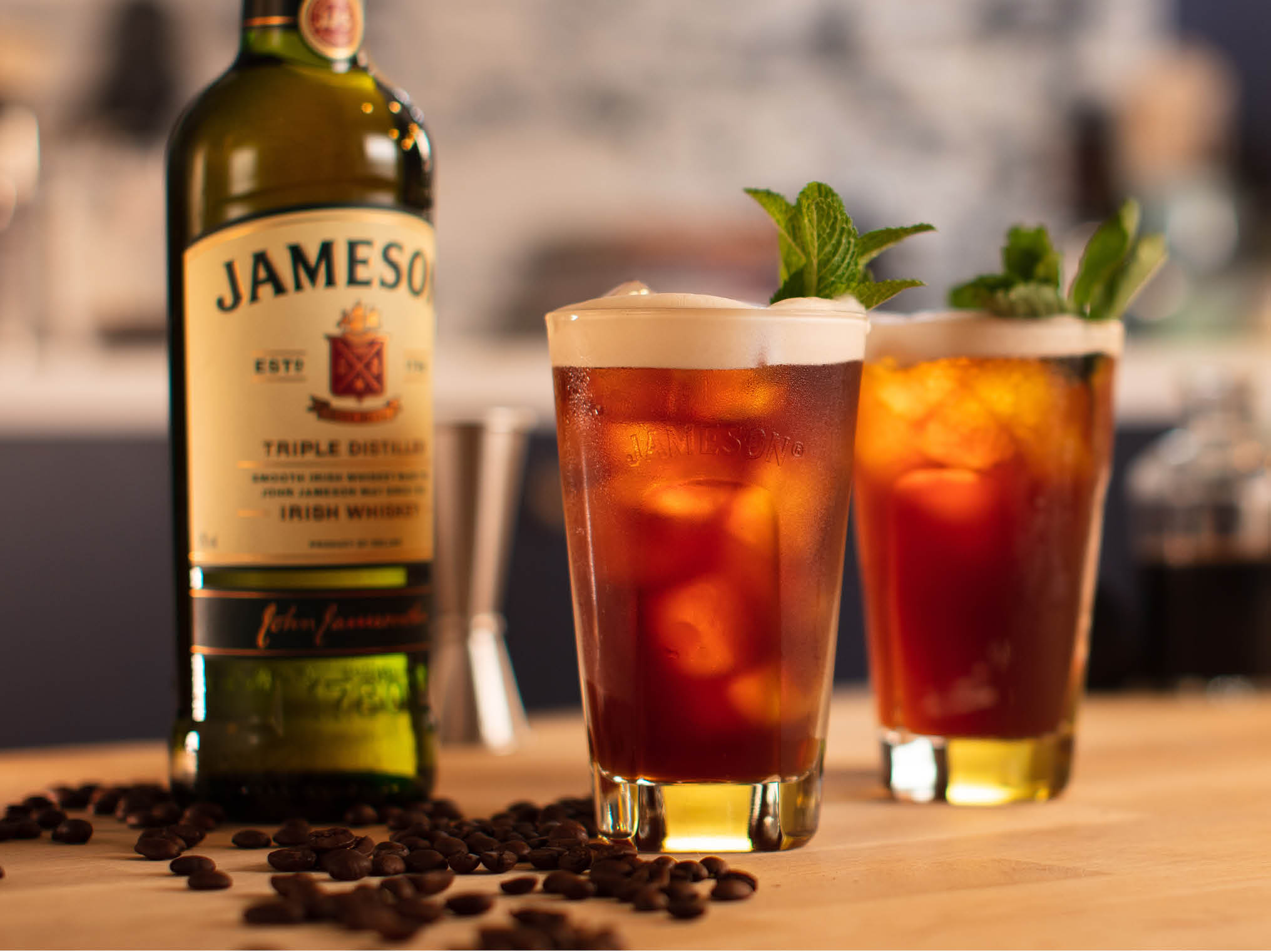 Iced Coffee With Whiskey Recipe Jameson Irish Whiskey