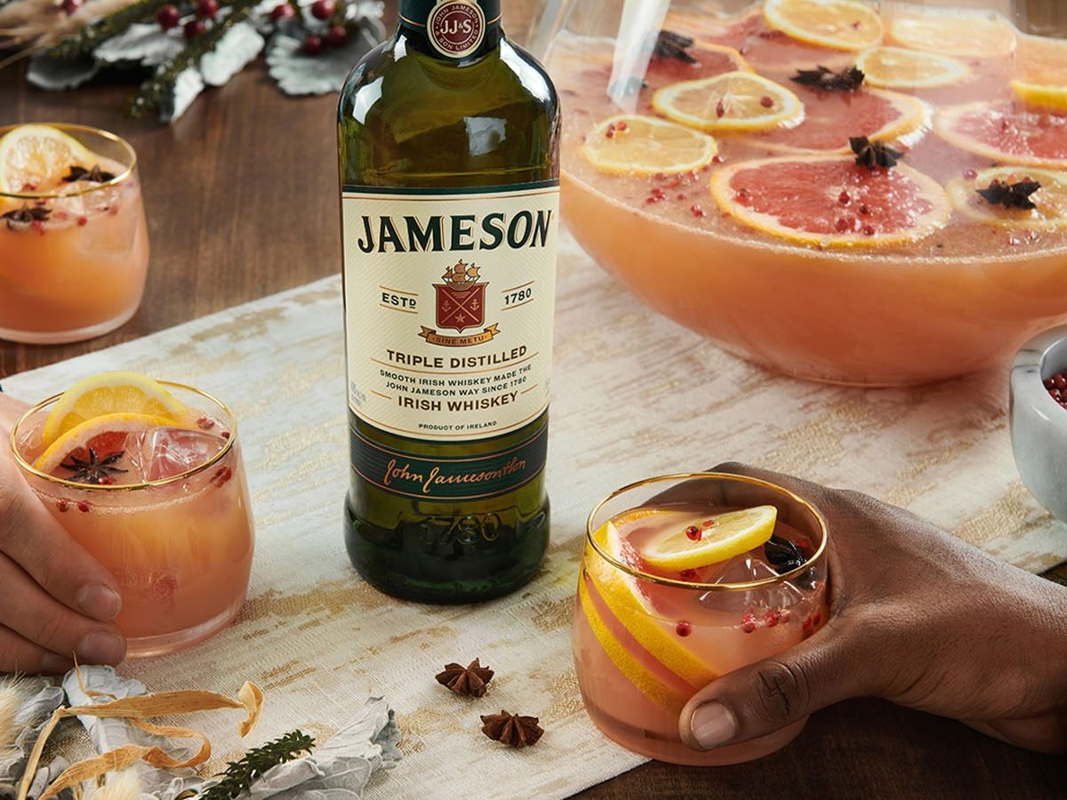 Winter Citrus Punch | Jameson Irish Whiskey