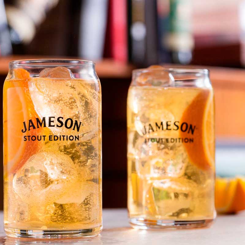 Jameson Stout Edition met mineraalwater