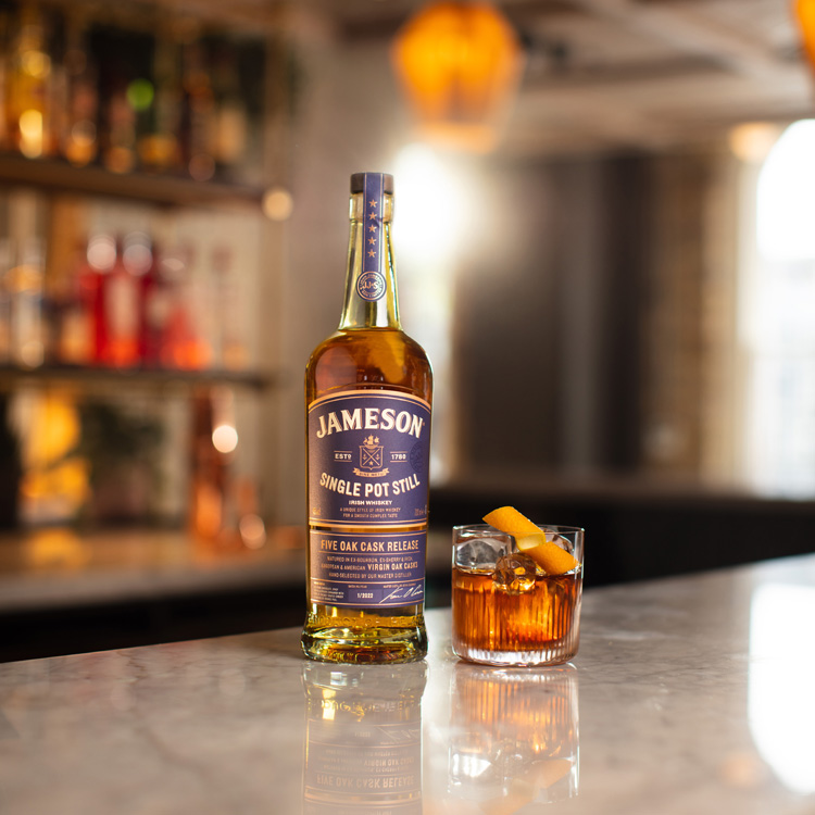 Sherry Old Fashioned Rezept mit Jameson Single Pot Still - Jameson Whiskey
