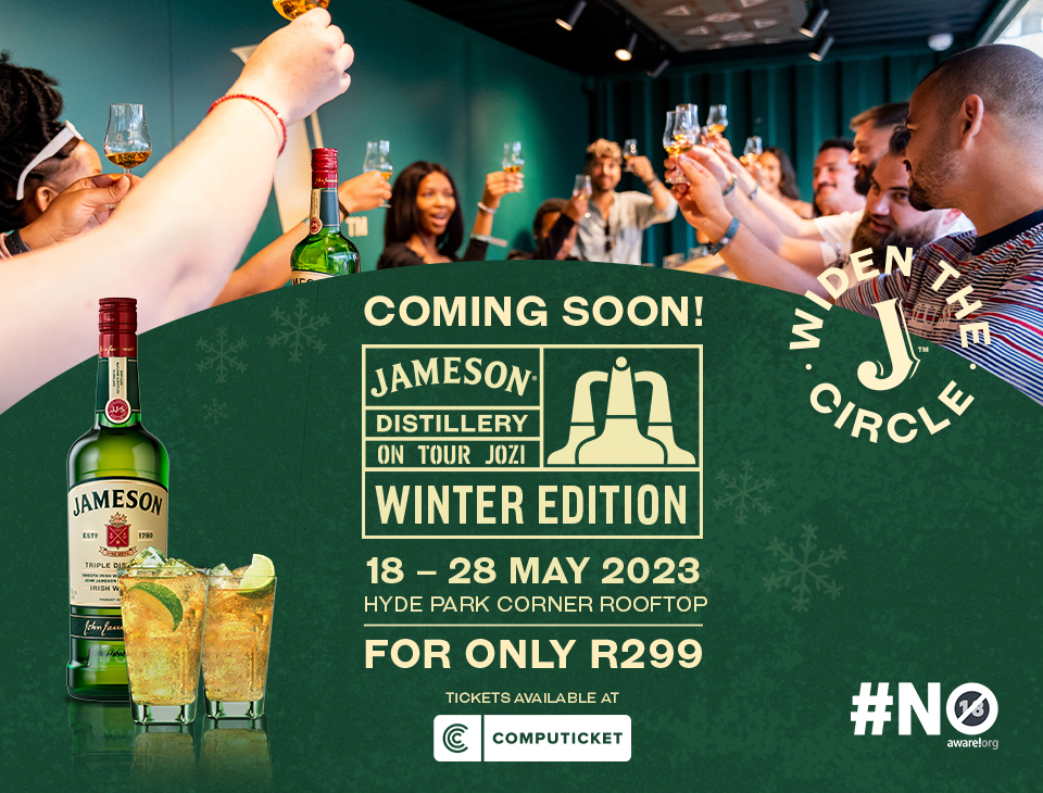 jameson distillery on tour south africa 2023