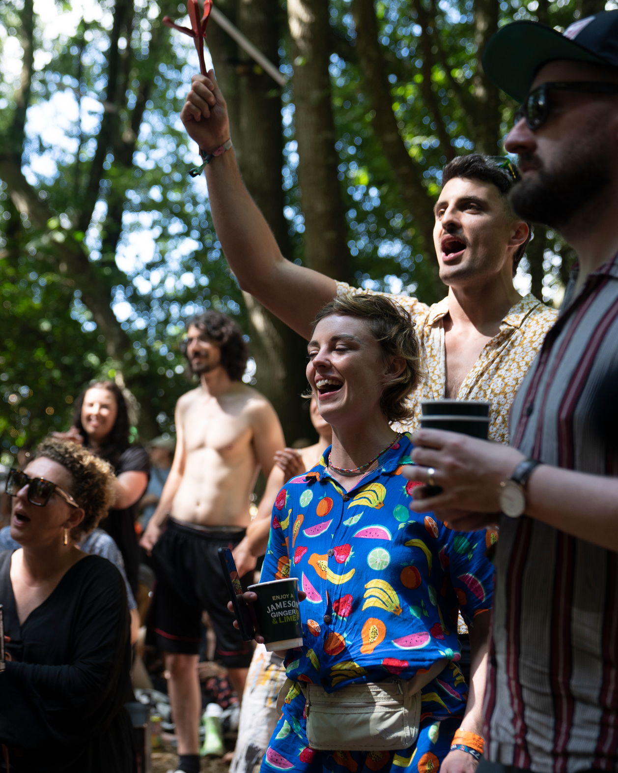people enjoying a summer festival