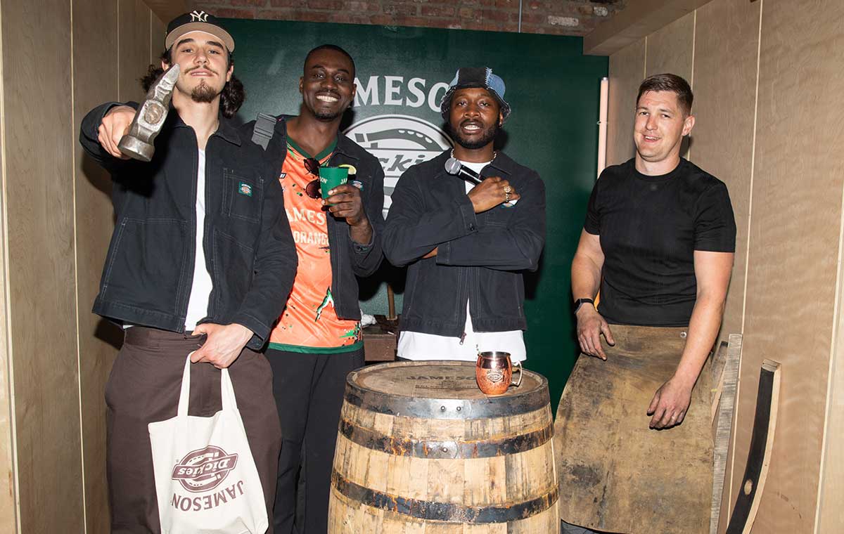 jamesonxdickies launch event 2