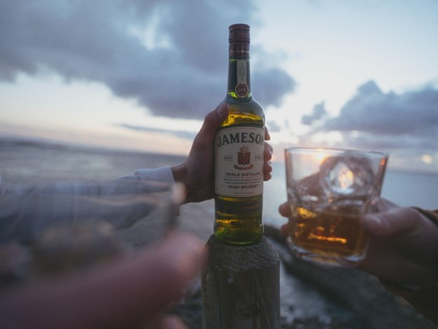 smooth whiskey on the rocks