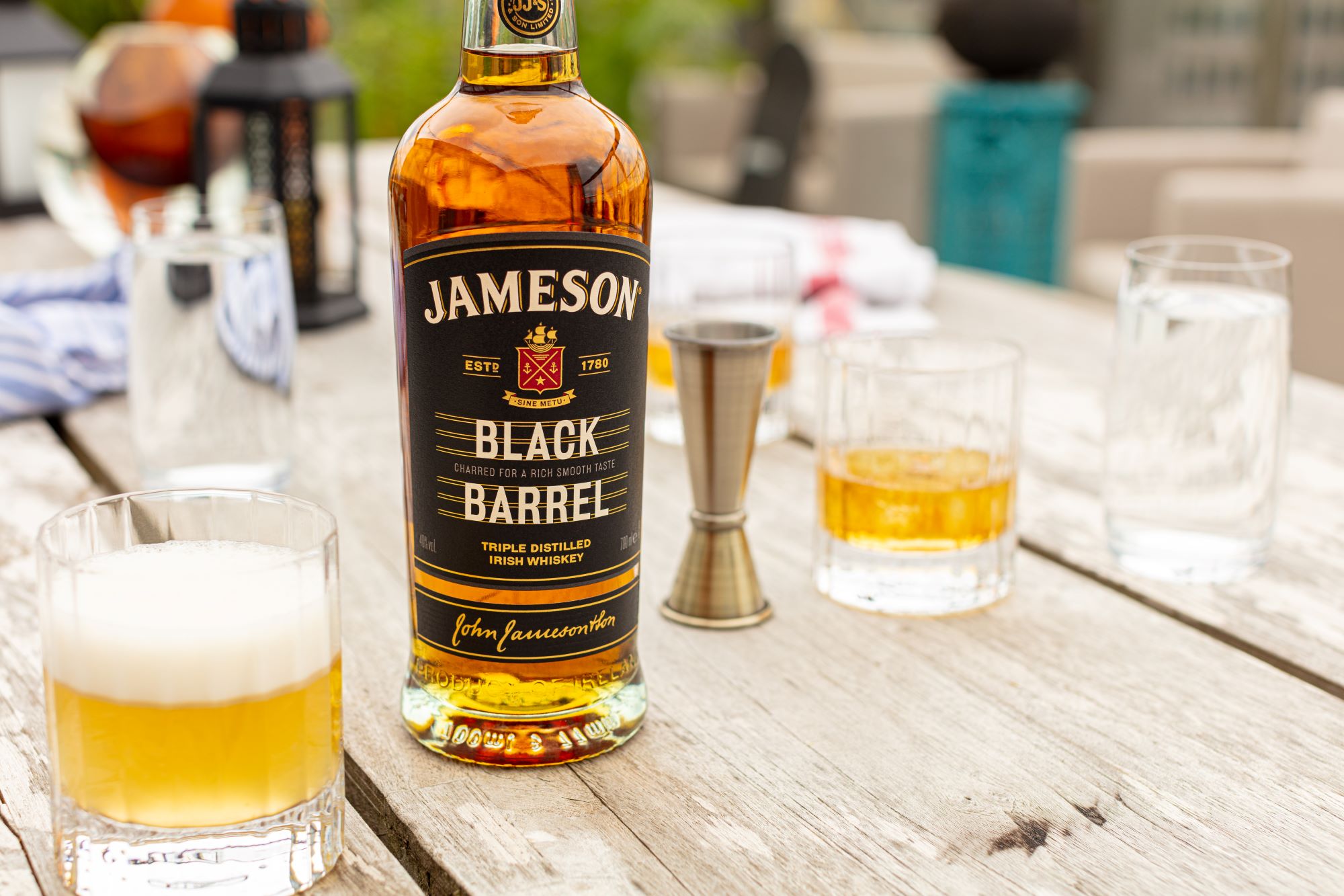 Plaque Décorative Jack A Dit… Sers-Nous Un Whisky - Style Moderne