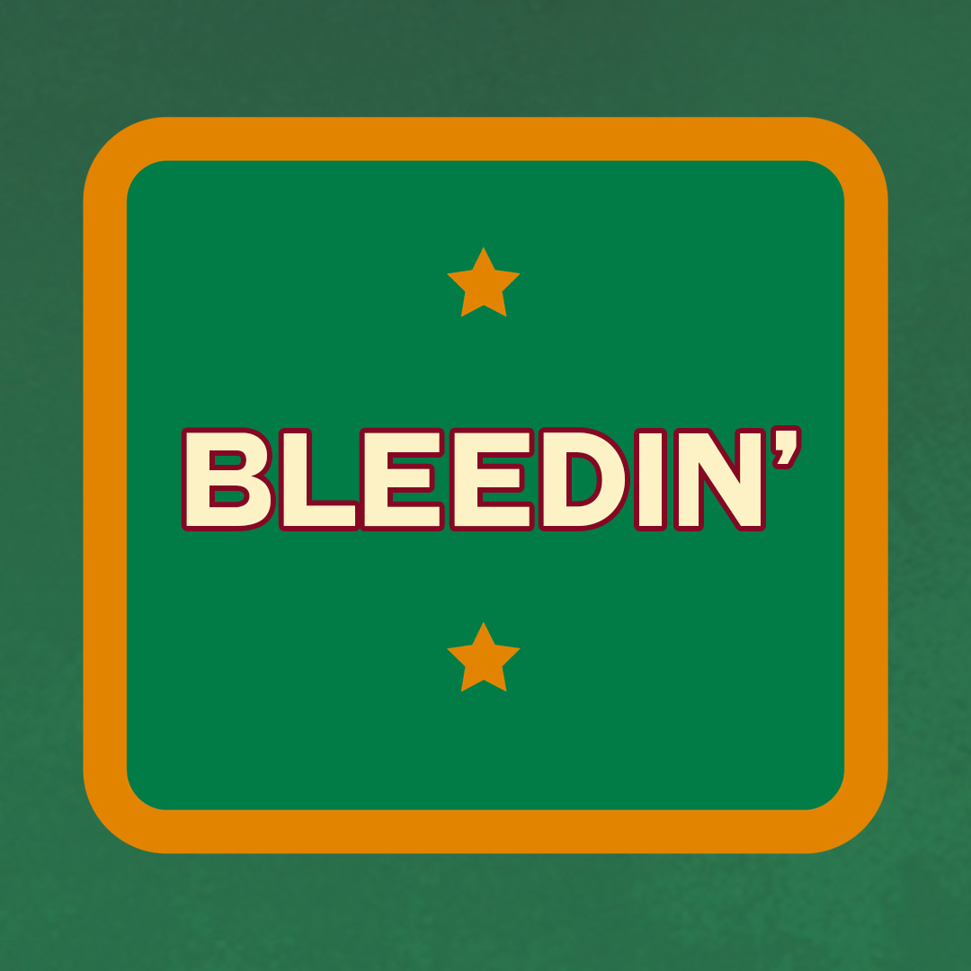bleedin badge