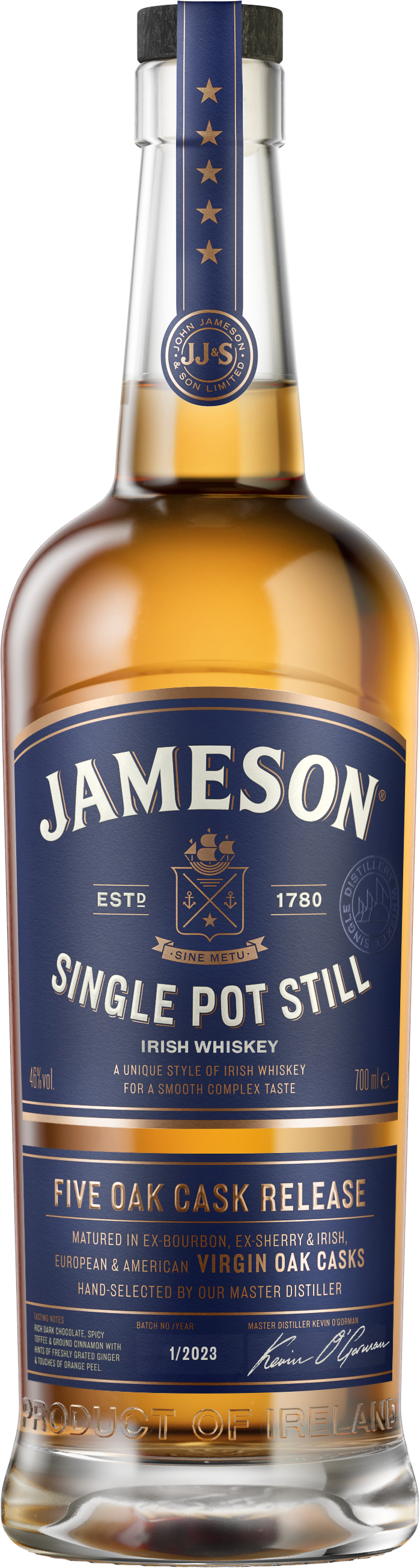 Jameson Single Pot Still Bottle